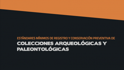 Estándares mínimos de registro y conservación preventiva de colecciones arqueológicas y paleontológicas Imagen de Estándares mínimos de registro y conservación preventiva de colecciones arqueológicas y paleontológicas