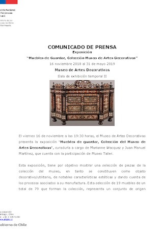 Comunicado de Prensa