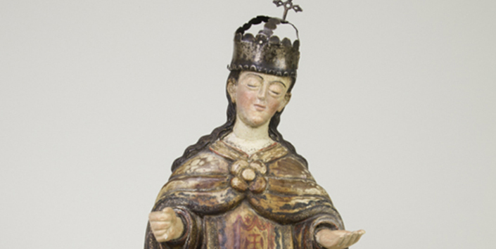 Escultura virgen de la Merced