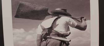 Antonio Quintana, "El hombre de la pala", 1959.