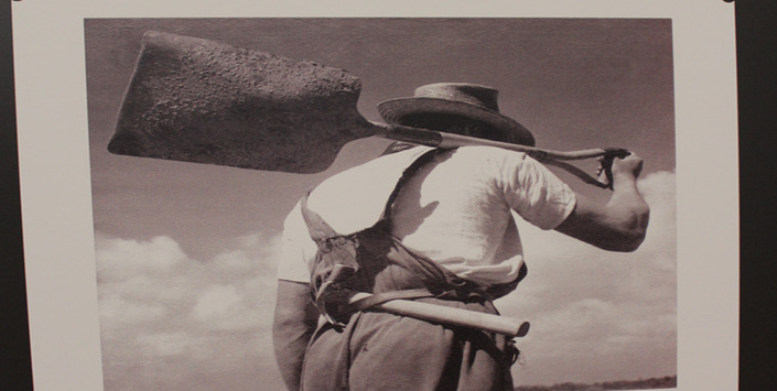 Antonio Quintana, "El hombre de la pala", 1959.