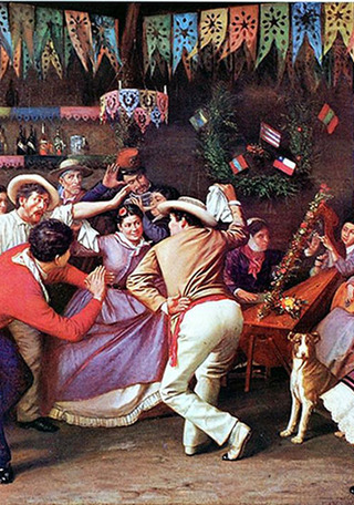 La Zamacueca (1873), Manuel Antonio Caro.