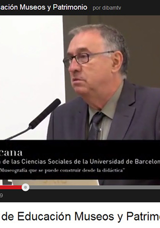 Joan Santacana, ac�demico de la Univ. de Barcelona