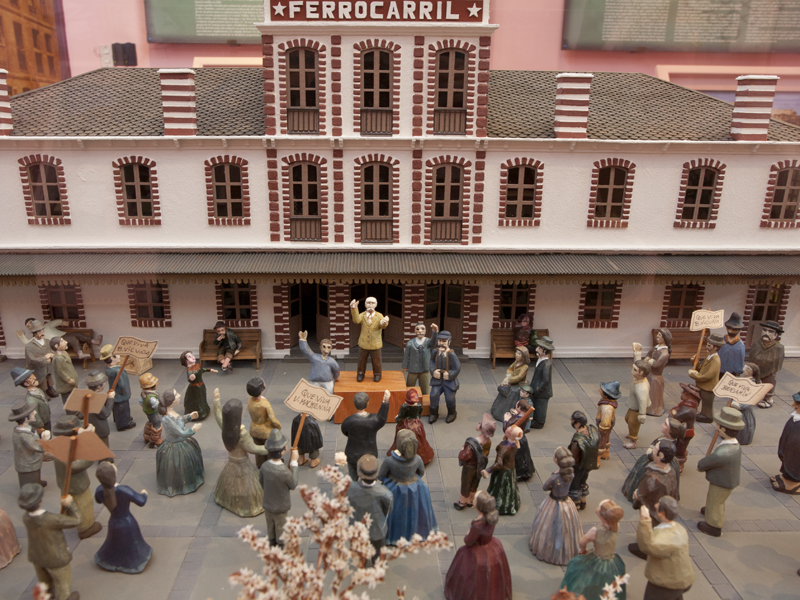 Maqueta del discurso de Benjamín Vicuña Mackenna como candidato a la Presidencia Maqueta del discurso de Benjamín Vicuña Mackenna como candidato a la Presidencia