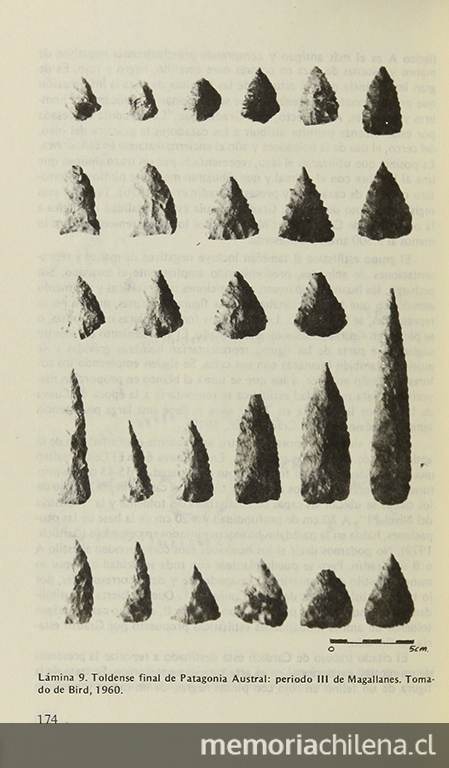 Pie de foto: Artefactos del Toldense final de Magallanes Pie de foto: Artefactos del Toldense final de Magallanes