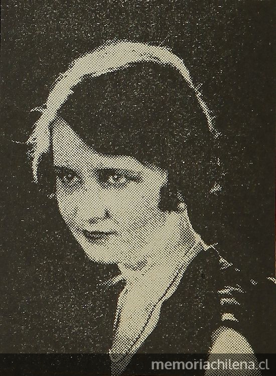 Graciela Montes, protagonista de Una lección de amor, de 1926 Graciela Montes, protagonista de Una lección de amor, de 1926