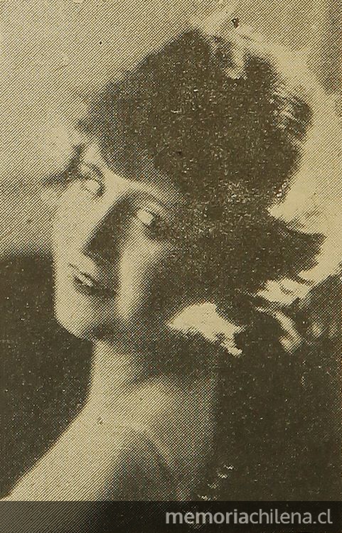 Hilda Blancheteaux, protagonista de Maldita sean las mujeres, de 1925. Hilda Blancheteaux, protagonista de Maldita sean las mujeres, de 1925.