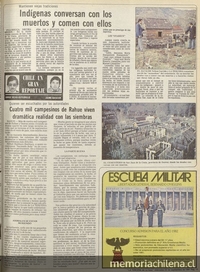 "Indígenas conversan con los muertos y comen con ellos".