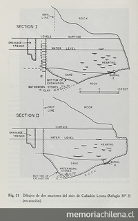 Estratigrafía de Cañadón Leona, refugio 5.Viajes y arqueología en Chile austral. Ediciones de la Universidad de Magallanes, Punta Arenas. 1988.