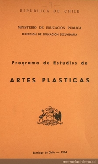 Programa de estudios de Artes Plásticas
