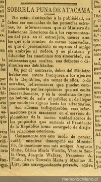 Sobre la Puna de Atacama