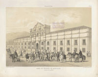 Casa de Moneda de Santiago y presos de la policía