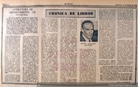 Una literatura de departamento : II