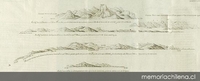 Vistas de la isla Juan Fernández, 1748