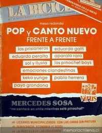 Mesa Redonda: pop y canto nuevo frente a frente