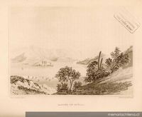 Laguna de Aculeo, 1822