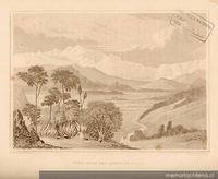 View from the Cuesta de Prado, 1822