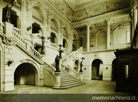 Foyer del Teatro Municipal, hacia 1916