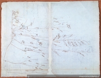 A rough plan of the land and harbour near the mouth of de RiverConcón, 1839