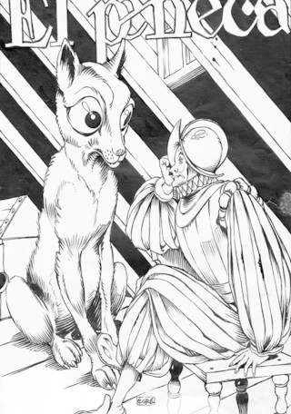 Mario Silva Ossa (Core&#769;) Portada de El Peneca An&#771;os '40