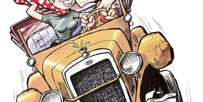 Rene&#769; Ri&#769;os Boettiger (Pepo) Afiche Condorito 1980