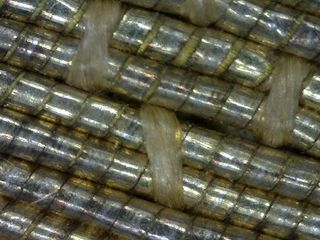 Hilo de lmina entorchada