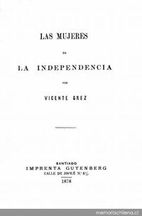 Las mujeres de la Independencia
