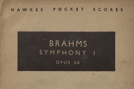 Brahms Symphony I: C Minor - Do Menor: Op. 68