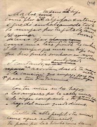 [Madre, tu seno al hijo... manuscrito]