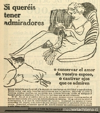  Pie de foto: Si queréis tener admiradores, 1920.