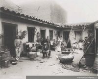 Conventillo de Valparaíso, hacia 1900