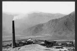 Fundición Paipote: plano general de la Fundición, ca. 1960
