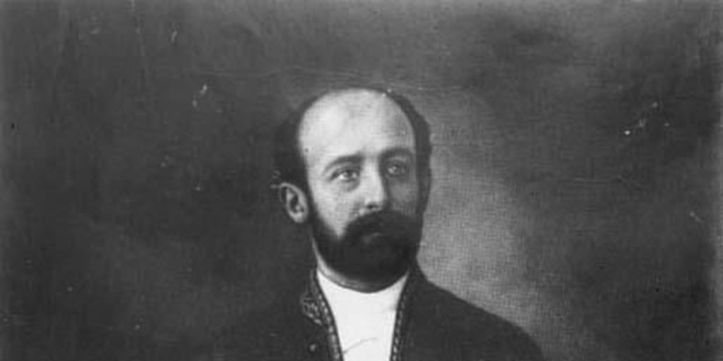 José Toribio Medina en uniforme diplomático durante su misión en España