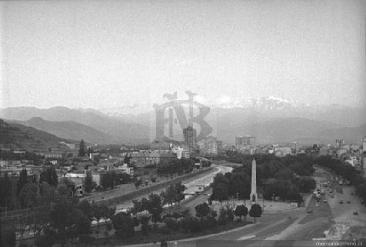 Panorámica de Santiago