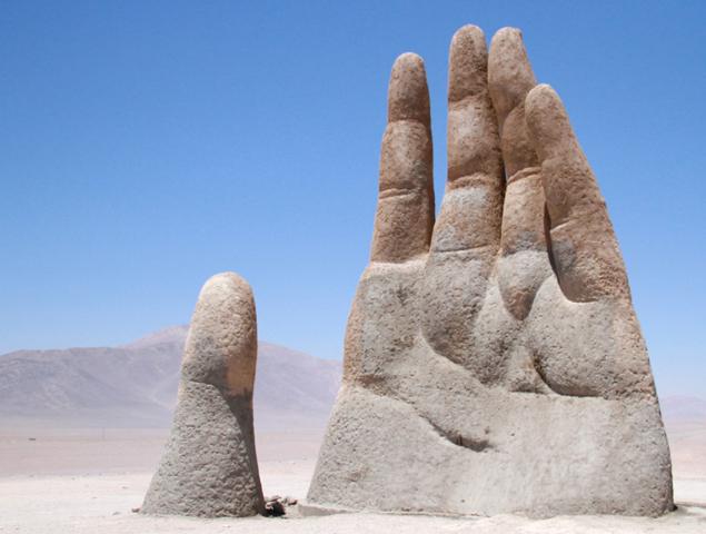 Imagen del monumento Mano Del Desierto