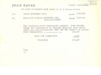 [Telegrama] 1965 jun 21, New York, [Estados Unidos] [a] Doris Shepherd Dana, [Estados Unidos]