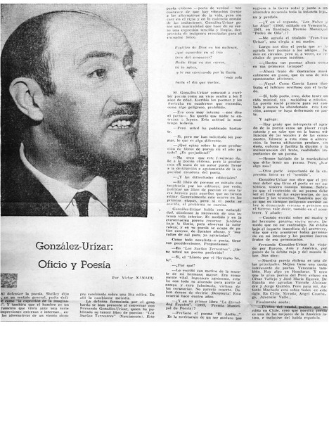 González-Urízar: oficio y poesía
