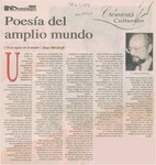 Poesía del amplio mundo