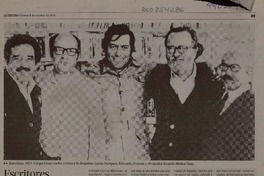 Escritores, amigos y famosos: la fiesta del boom  [artículo] Andrés Gómez Bravo.