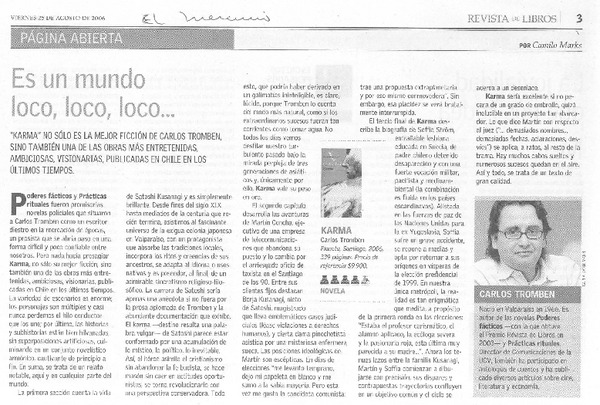 Es un mundo loco, loco, loco...