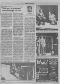 "Tía Irene, yo te amaba", entre la magia y la vida