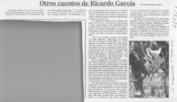 Otros cuentos de Ricardo García  [artículo] Marino Muñoz Lagos