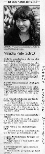 Los siete pecados capitales  [artículo]