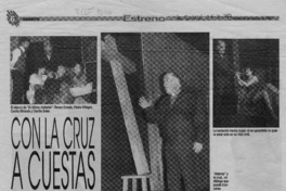 Con la cruz a cuestas  [artículo] Leopoldo Pulgar.