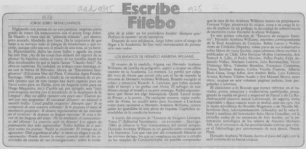 Escribe Filebo