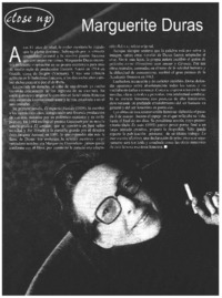 Marguerite Duras.