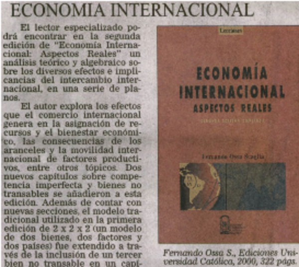 Economía Internacional