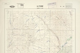 La Torre 303000 - 711500 [material cartográfico] : Instituto Geográfico Militar de Chile.
