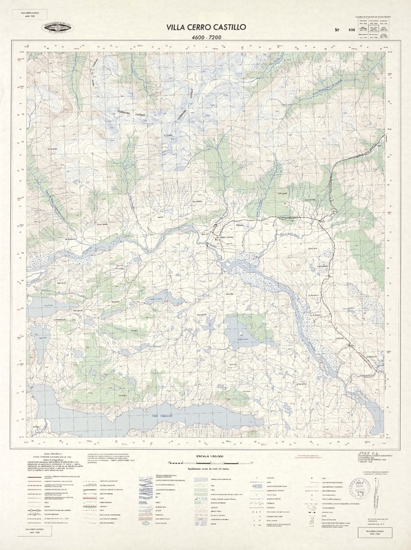 Villa Cerro Castillo 4600 - 7200 [material cartográfico] : Instituto Geográfico Militar de Chile.