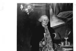 [Juan Francisco de la Barra, retrato de cuerpo entero]